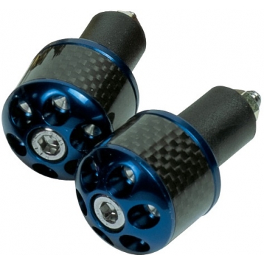BAR ENDS OXFORD DELUXE CARBON BLUE